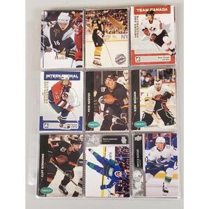 250+ NHL Hockey Cards Lot 1990s-2020s Vancouver Canucks RCs Duplicates Sleeved